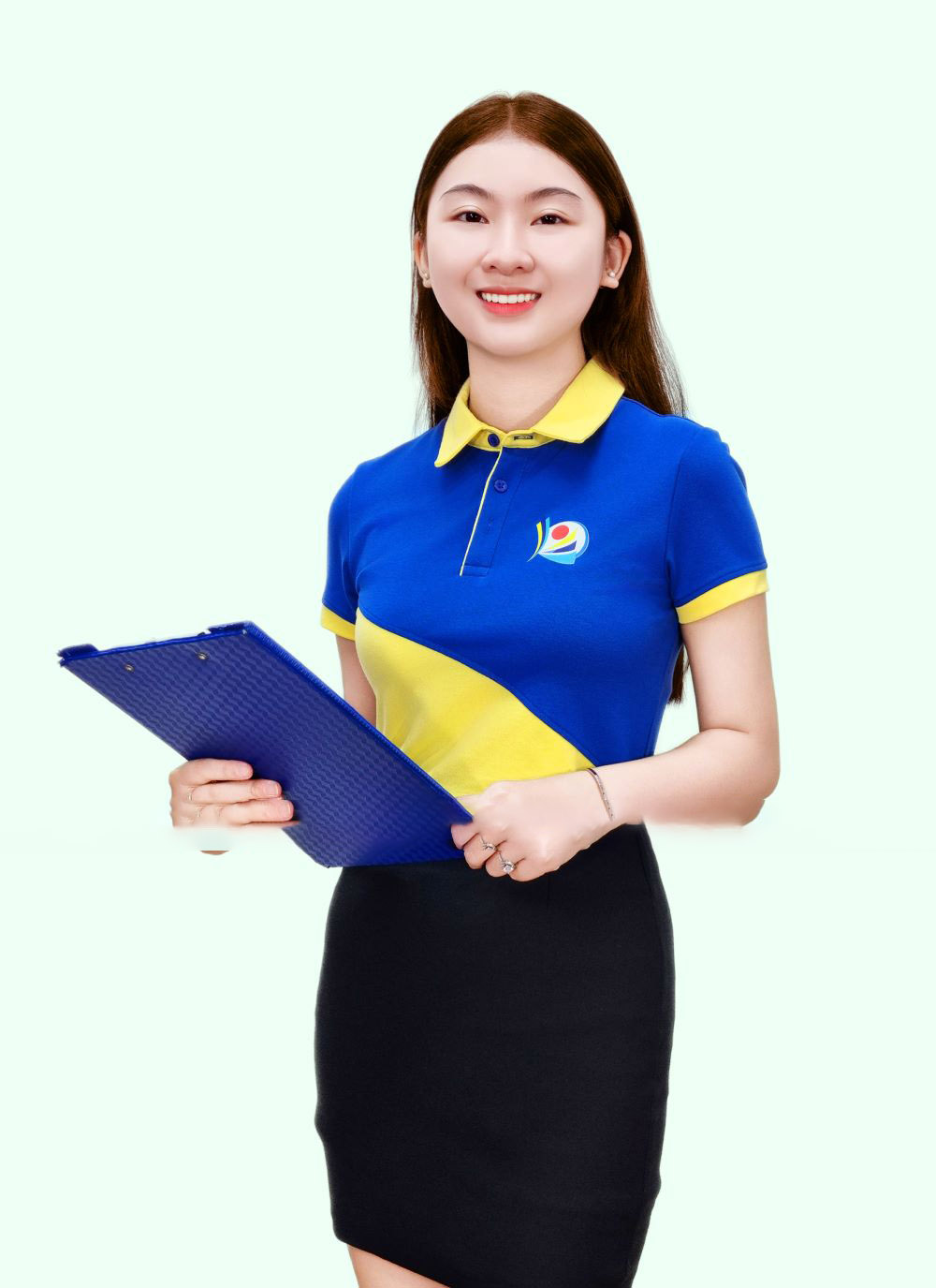 Áo Phông Đồng Phục Công Ty Màu Xanh Bích DP19